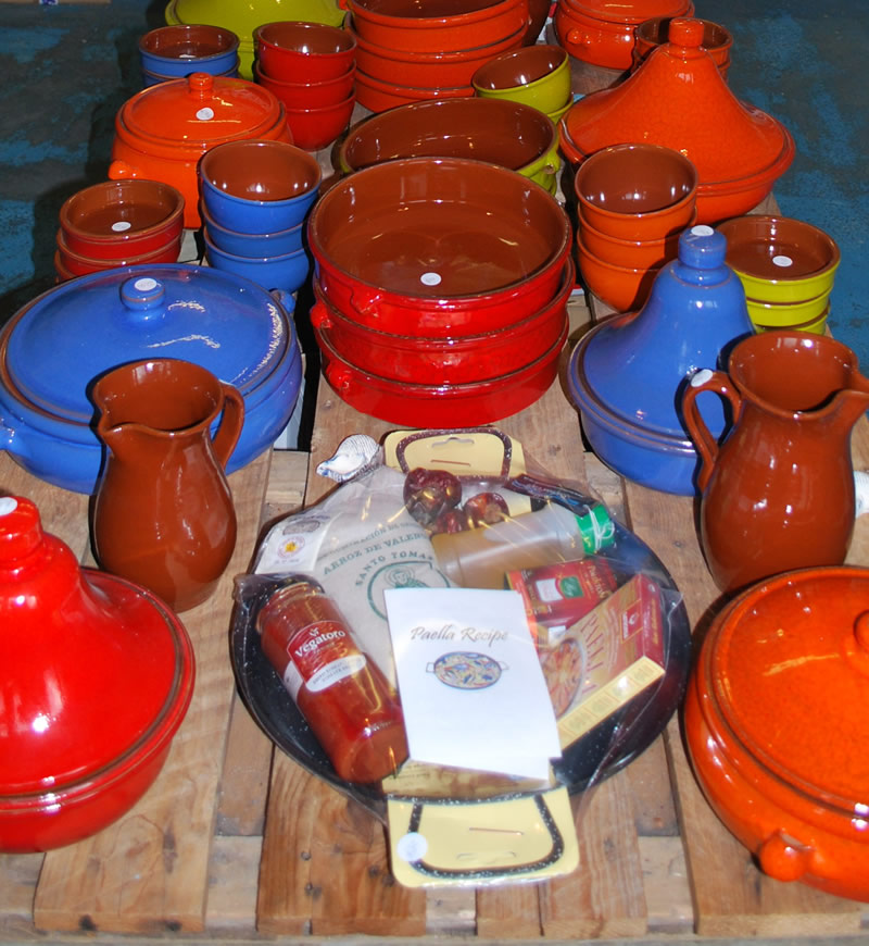 Spanish ceramics available in the shop